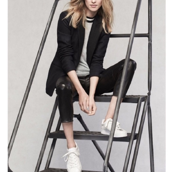 Rag & Bone Patent Polished Leather RB1 Low Sneaker - Picture 8 of 8